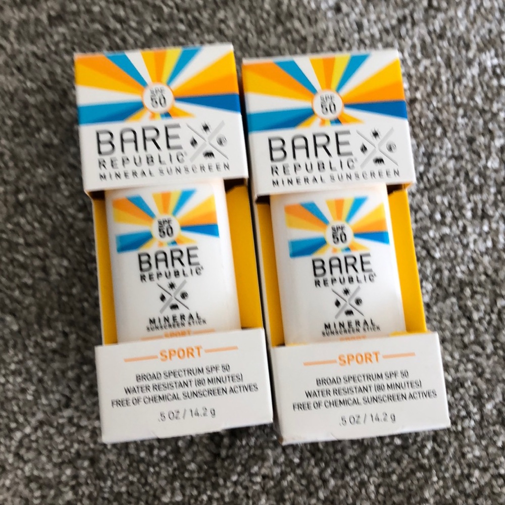 New sunscreen sticks!